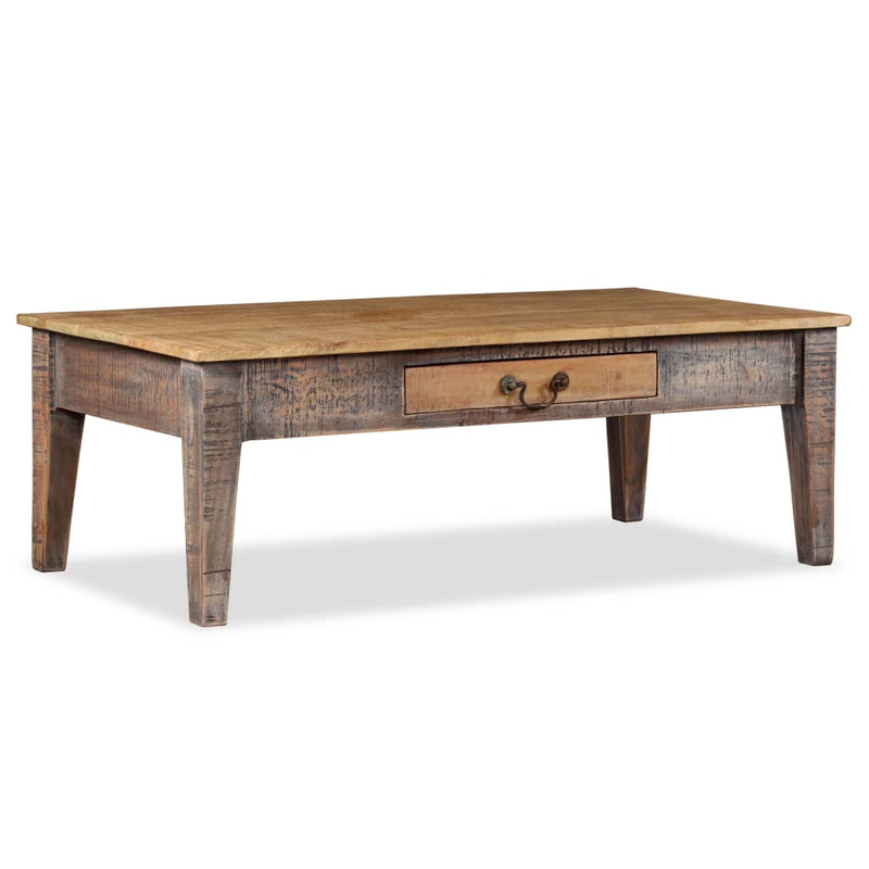 Coffee Table Solid Wood Vintage 118x60x40 cm