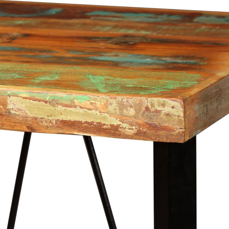 Bar Table 60x60x107 cm Solid Reclaimed Wood