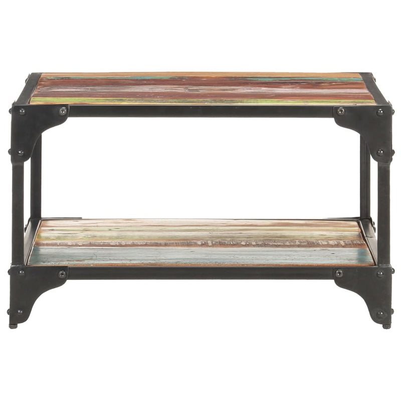 Coffee Table 60x60x35 cm Solid Reclaimed Wood