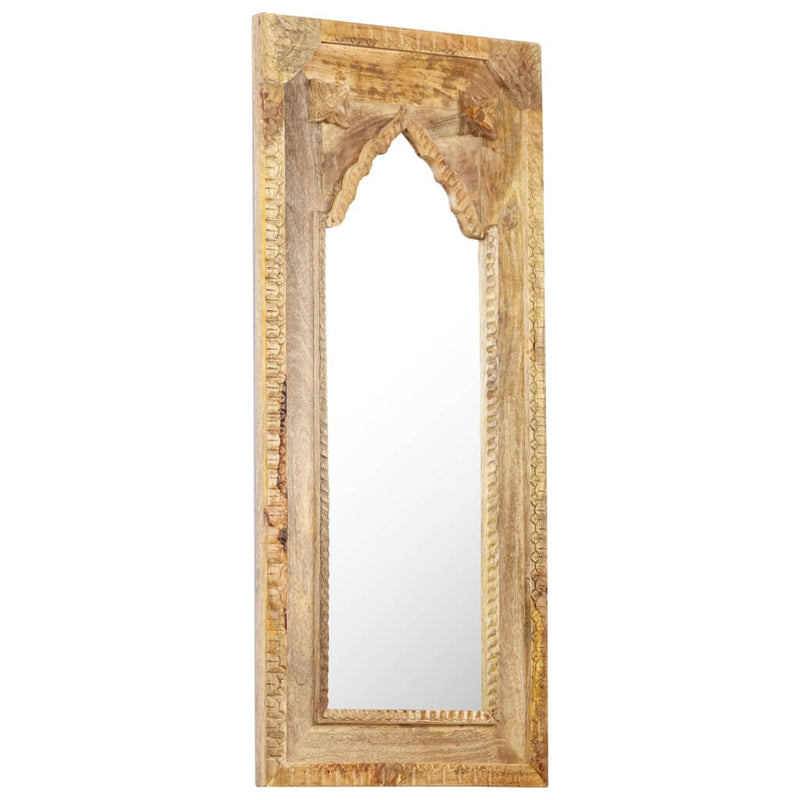 Mirror 50x3x110 cm Solid Mango Wood