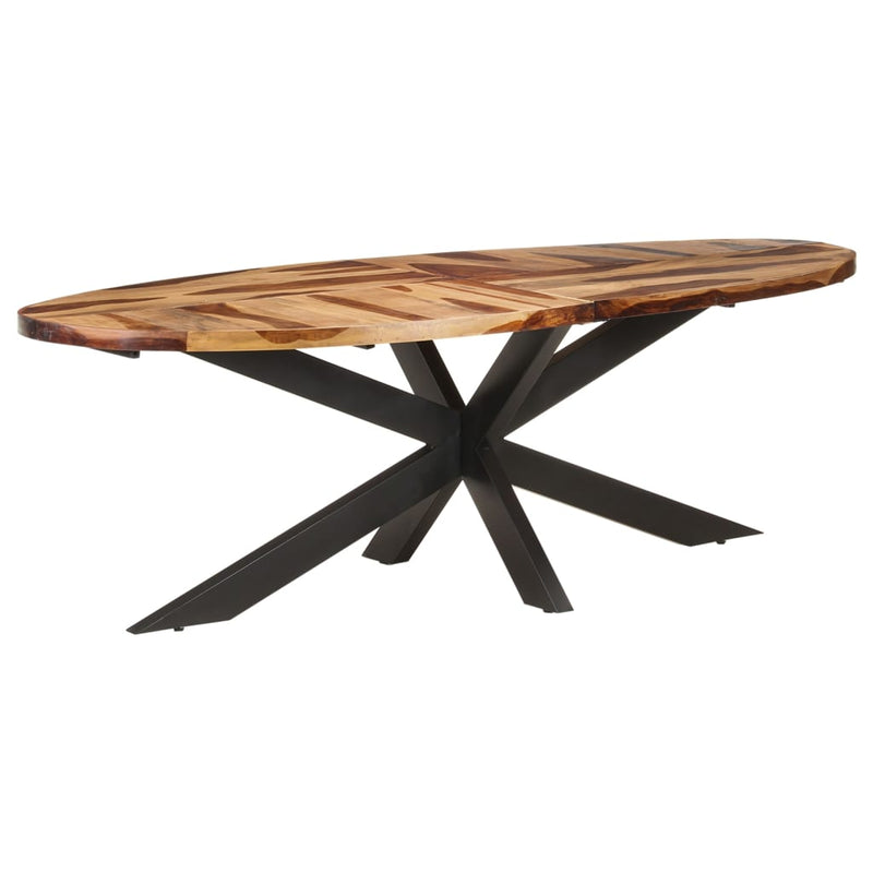 Dining Table 240x100x75 cm Acacia Wood with Honey Finish