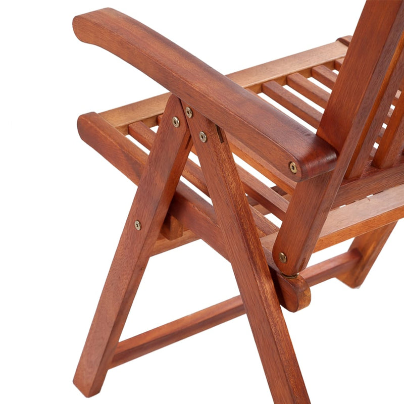 Folding Garden Chairs 4 pcs Solid Acacia Wood