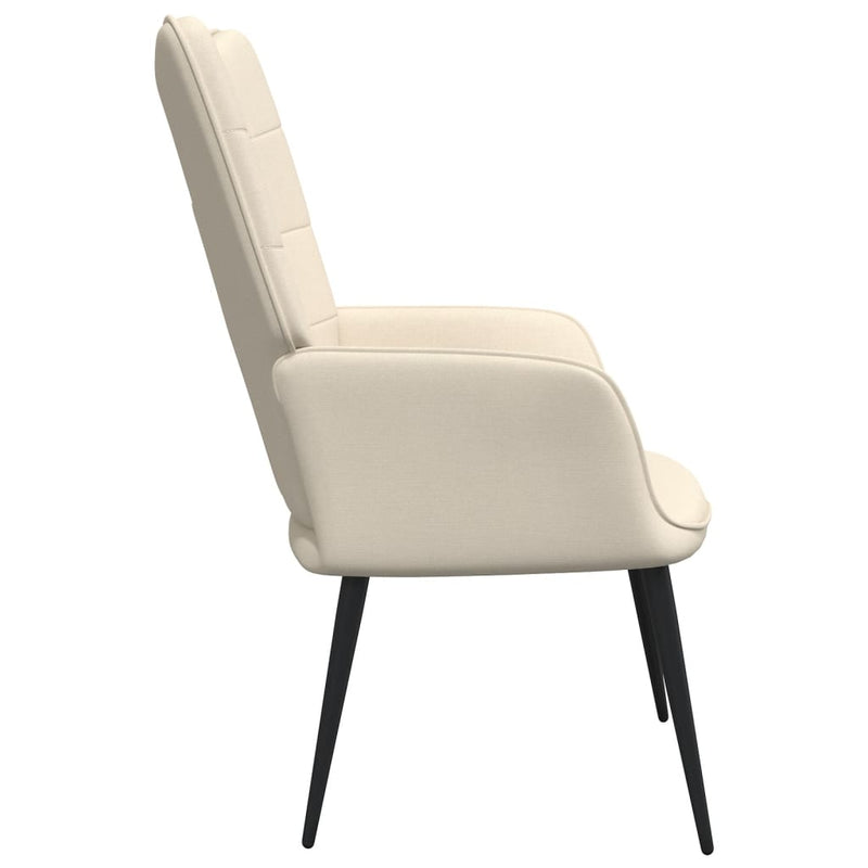 Relaxing Chair Cream Fabric