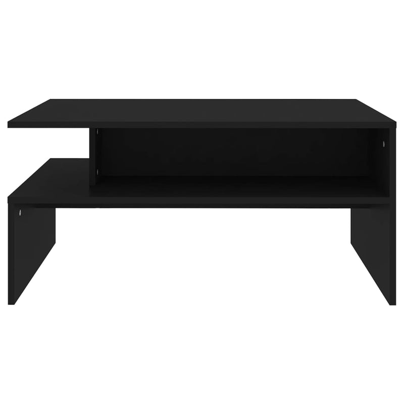 Coffee Table Black 90x60x42.5 cm Engineered Wood