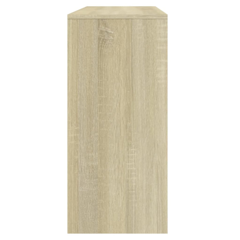 Console Table Sonoma Oak 100x35x76.5 cm Engineered Wood