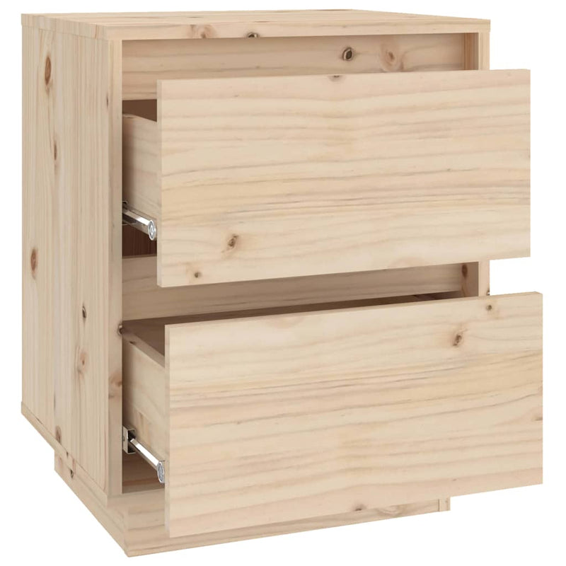 Bedside Cabinet 40x35x50 cm Solid Wood Pine