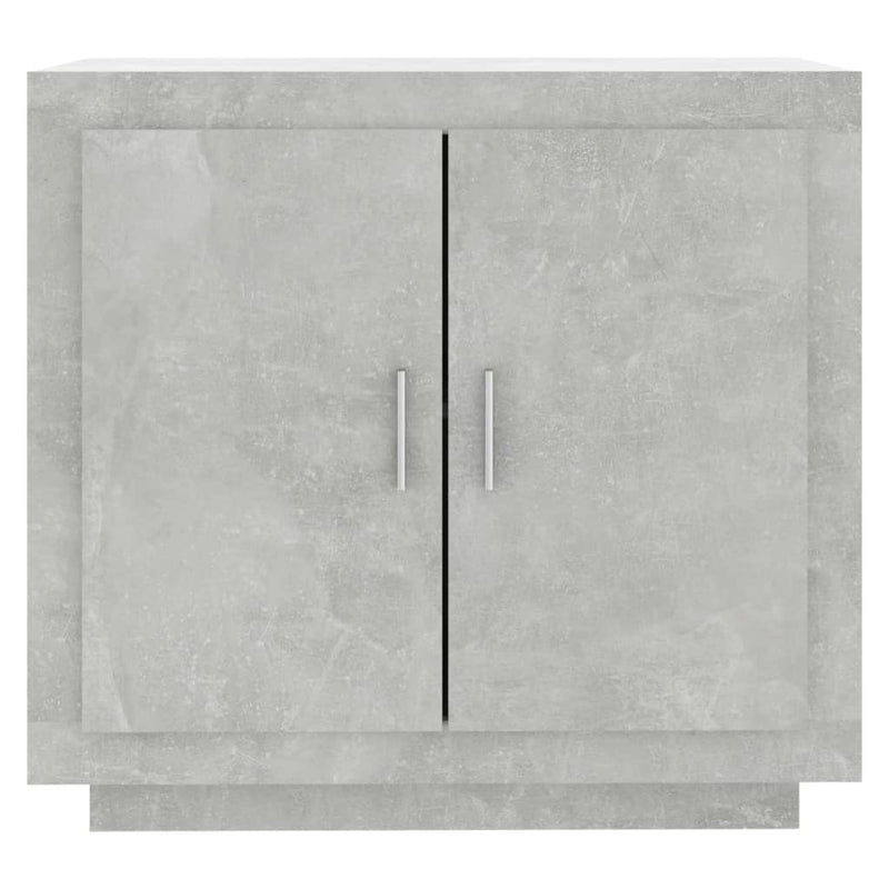 Sideboard Concrete Grey 80x40x75 cm Engineered Wood