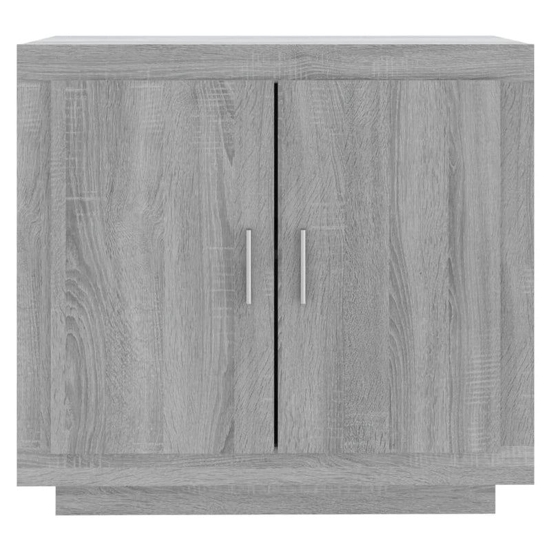 Sideboard Grey Sonoma 80x40x75 cm Engineered Wood
