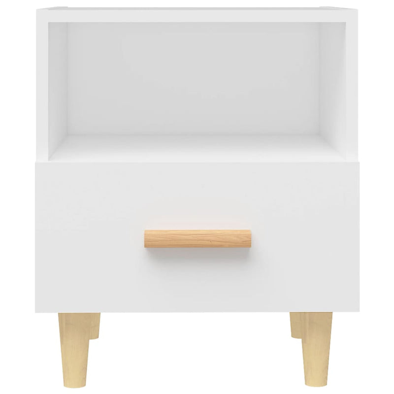Bedside Cabinets 2 pcs White 40x35x47 cm