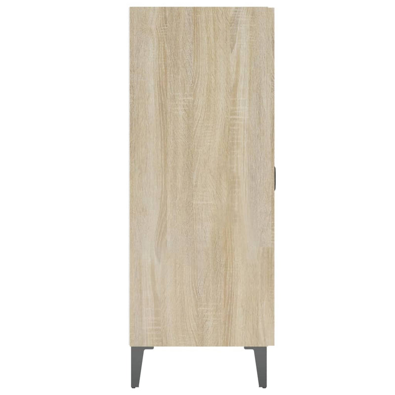 Sideboard Sonoma Oak 69.5x34x90 cm Engineered Wood