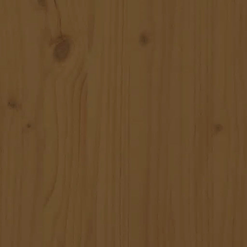 Pallet Bed Honey Brown 100x200 cm Solid Wood Pine