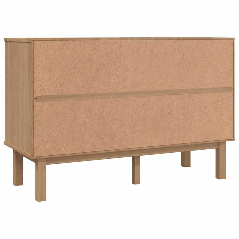 Drawer Cabinet OTTA 111x43x73.5 cm Solid Wood Pine