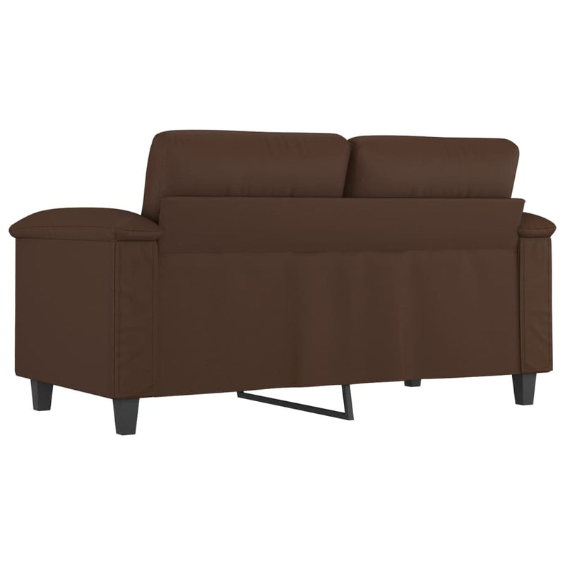 2-Seater Sofa Brown 120 cm Faux Leather