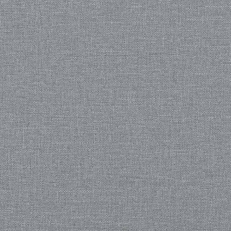 Footstool Light Grey 60x50x41 cm Fabric