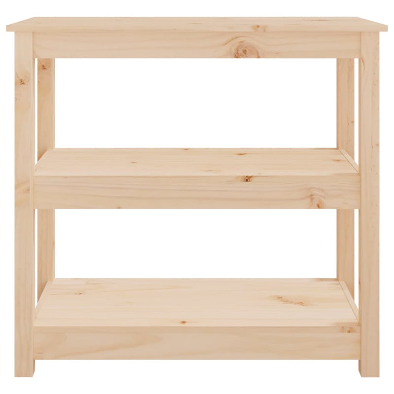 Console Table 80x40x74 cm Solid Wood Pine