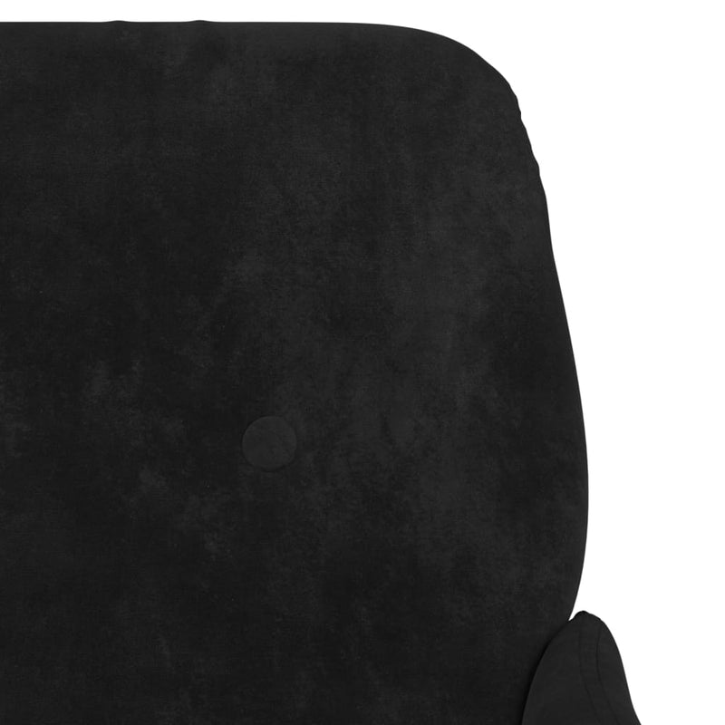 Armchair Black 62x79x79 cm Velvet