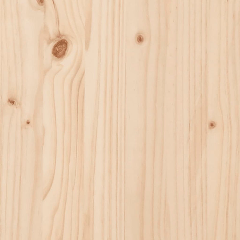 Garden Table 121x82.5x110 cm Solid Wood Pine