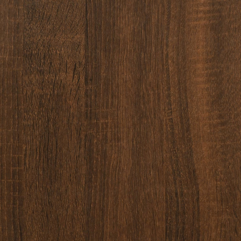 Bedside Cabinets 2 pcs Brown Oak 30x60x60 cm Engineered Wood
