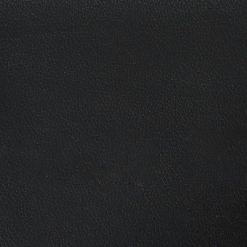Headboard Cushion Black and White 180 cm Faux Leather