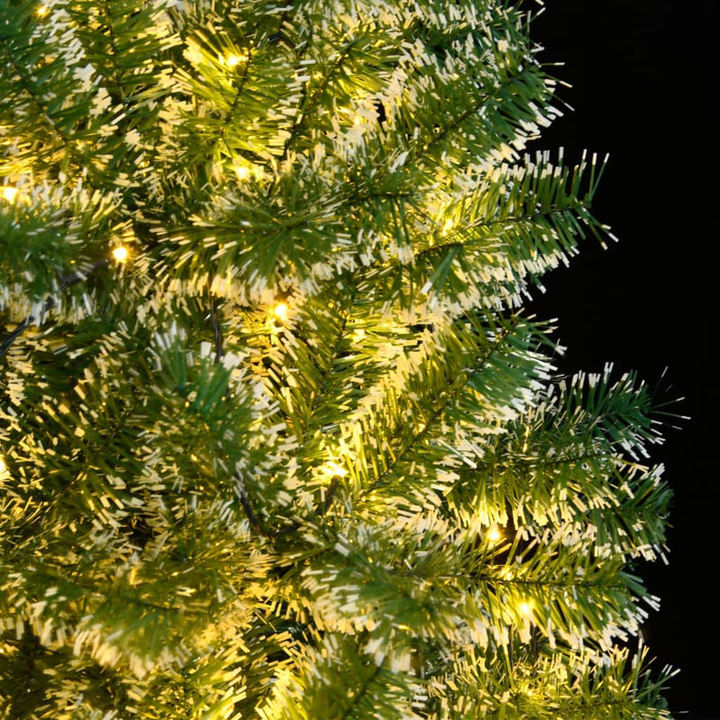 Artificial Christmas Tree 300 LEDs & Flocked Snow 210 cm