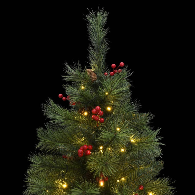 Artificial Hinged Christmas Tree 150 LEDs 150 cm