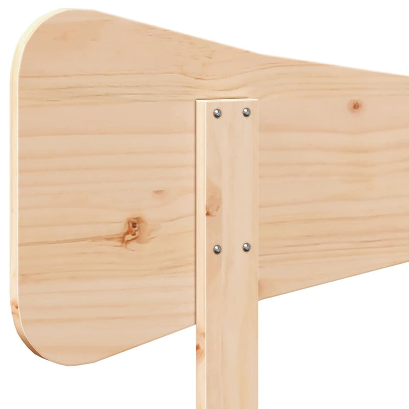 Headboard 180 cm Solid Wood Pine