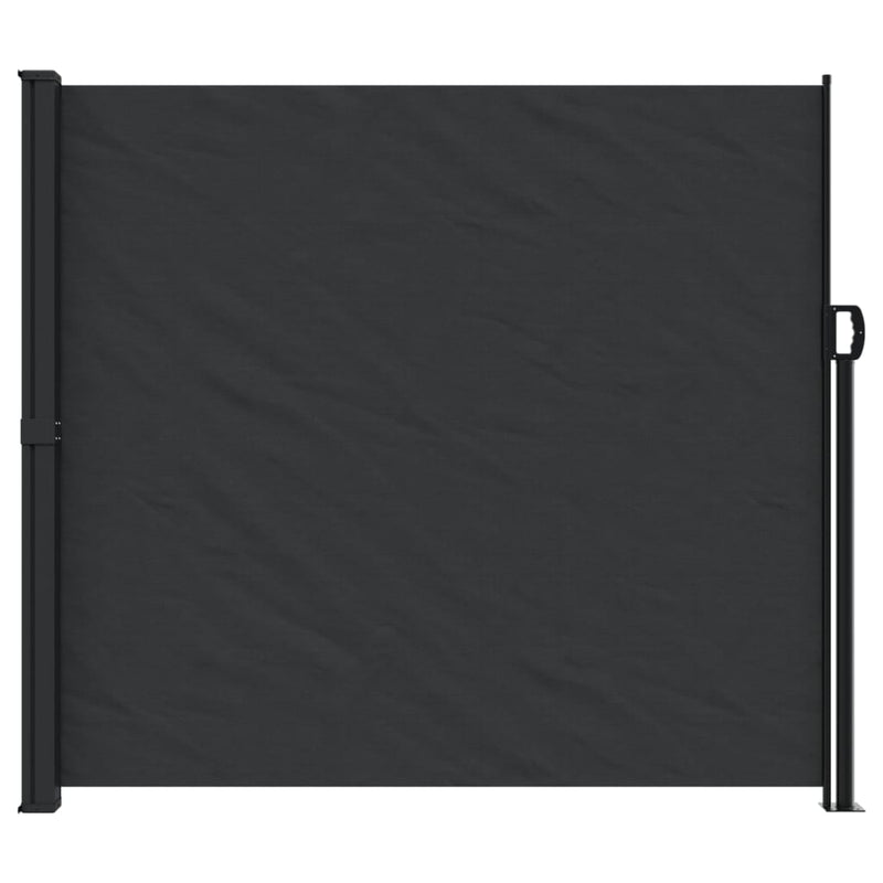 Retractable Side Awning Black 180x300 cm