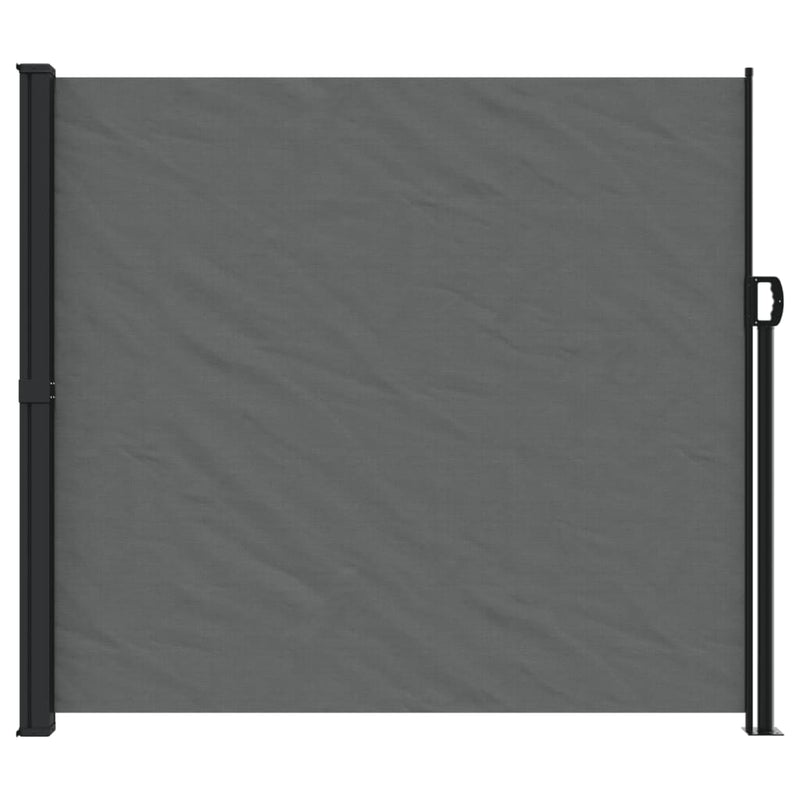 Retractable Side Awning Anthracite 180x300 cm