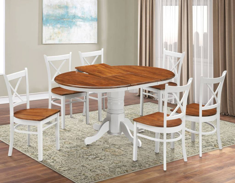 Brays_6_Seater_Round_Extension_Dining_Table_with_Chairs_Burnish_Oak_/_White_IMAGE_1