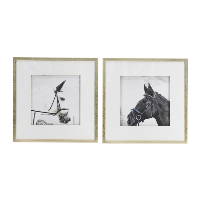 Set of 2 Horse Framed Prints Image 1 - uhdd_20823