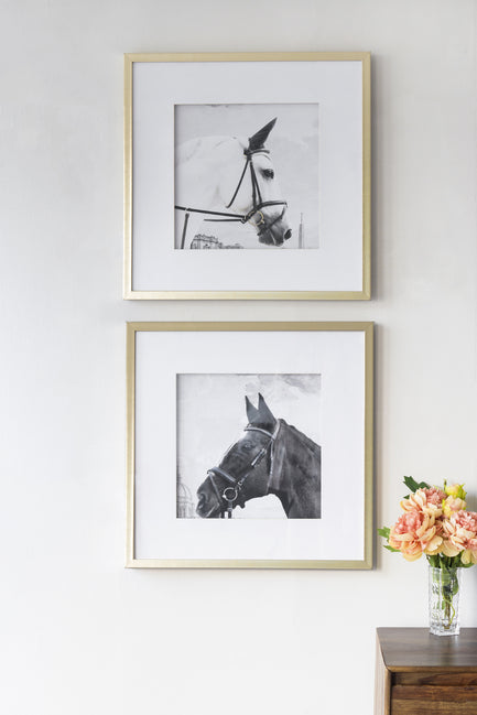 Set of 2 Horse Framed Prints Image 2 - uhdd_20823