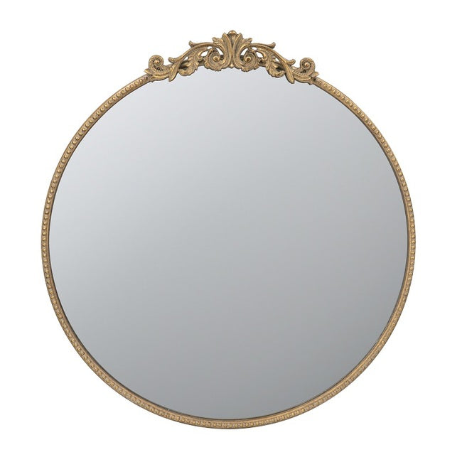 Baroque Gold Round Mirror Image 1 - uhdd_20887
