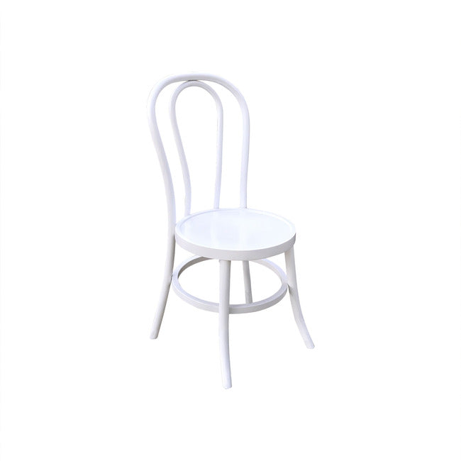 Bentwood Dining Chair White (Stackable) Image 1 - uhdd_31002