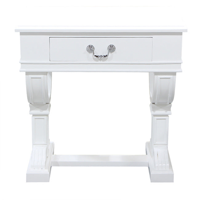 Curtis Decorator Bedside Table White Image 1 - uhdd_34065