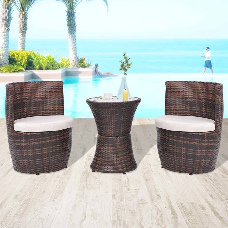 3_Piece_Bistro_Set_with_Cushions_Poly_Rattan_Brown_IMAGE_1_EAN:8718475506744