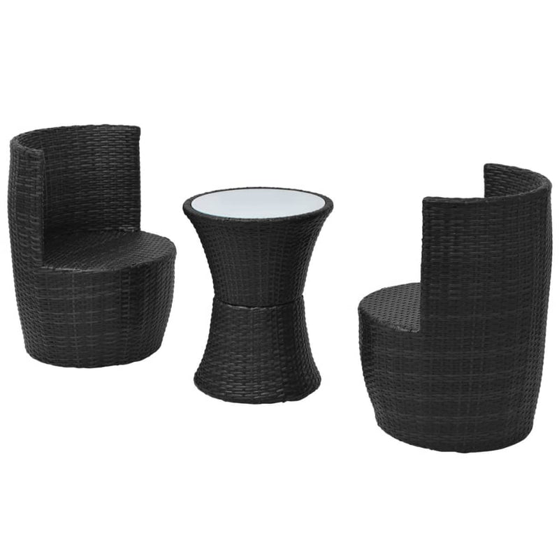 3_Piece_Bistro_Set_with_Cushions_Poly_Rattan_Black_IMAGE_4_EAN:8718475506751