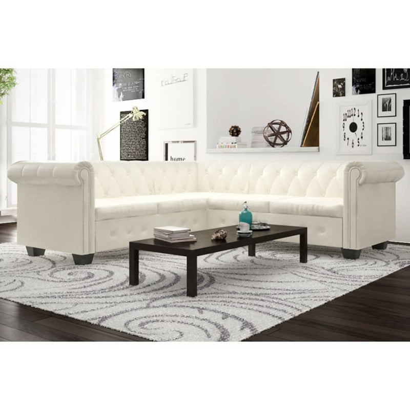 Chesterfield_Corner_Sofa_5-Seater_Artificial_Leather_White_IMAGE_1_EAN:8718475995012
