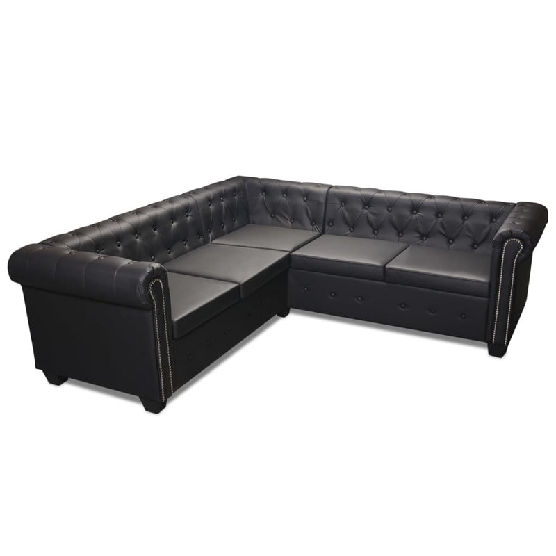 Chesterfield_Corner_Sofa_5-Seater_Artificial_Leather_Black_IMAGE_2_EAN:8718475525028