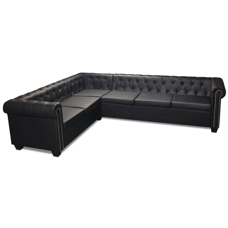 Chesterfield_Corner_Sofa_6-Seater_Artificial_Leather_Black_IMAGE_2_EAN:8718475525042