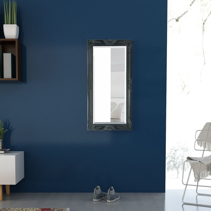 Wall_Mirror_Baroque_Style_100x50_cm_Black_IMAGE_3