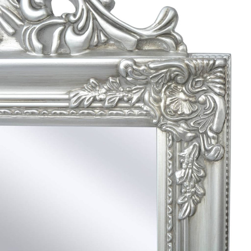 Free-Standing_Mirror_Baroque_Style_160x40_cm_Silver_IMAGE_3
