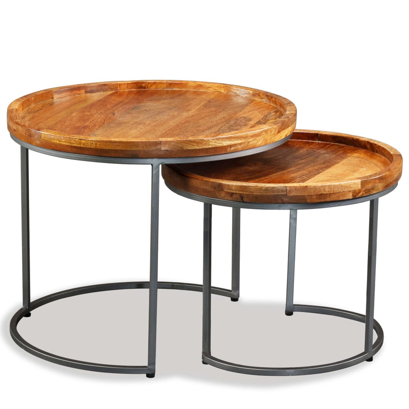 Side_Table_Set_2_Pieces_Solid_Mango_Wood_IMAGE_2