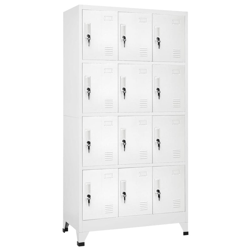 Locker_Cabinet_with_12_Compartments_90x45x180_cm_IMAGE_1_EAN:8718475561521