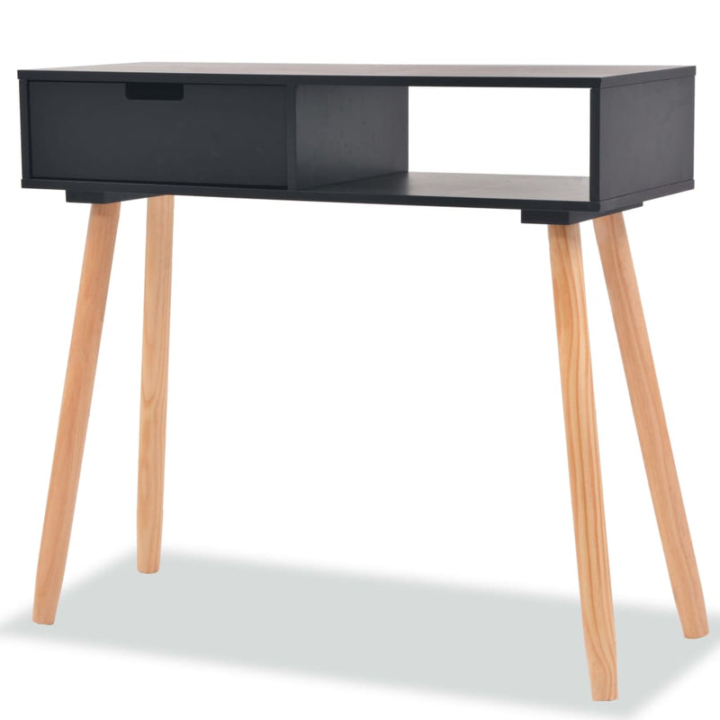 Console_Table_Solid_Pinewood_80x30x72_cm_Black_IMAGE_1