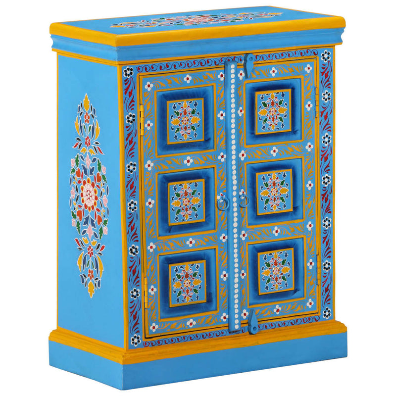 Sideboard_Solid_Mango_Wood_Turquoise_Hand_Painted_IMAGE_11_EAN:8718475568100