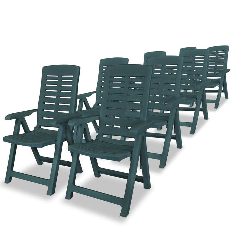 9_Piece_Outdoor_Dining_Set_Plastic_Green_IMAGE_3