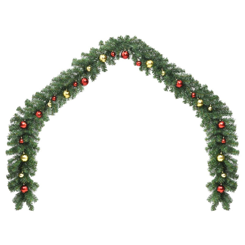 Christmas_Garland_Decorated_with_Baubles_and_LED_Lights_10_m_IMAGE_2