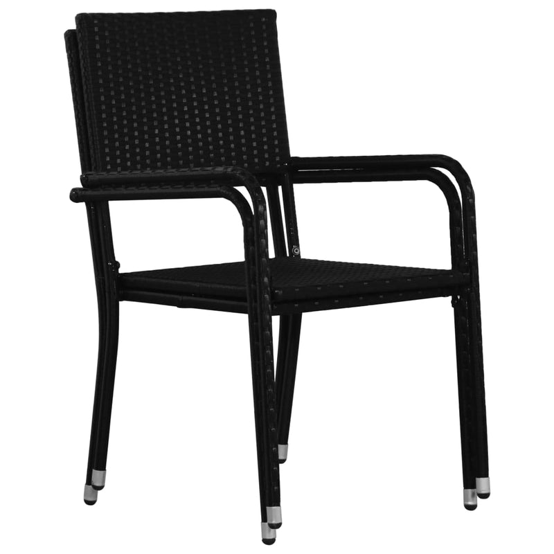 Outdoor_Dining_Chairs_2_pcs_Poly_Rattan_Black_IMAGE_3