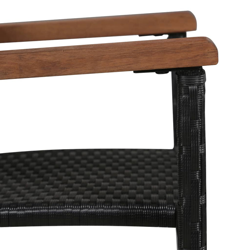 7_Piece_Outdoor_Dining_Set_Poly_Rattan_and_Acacia_Wood_Black_IMAGE_5_EAN:8718475601647
