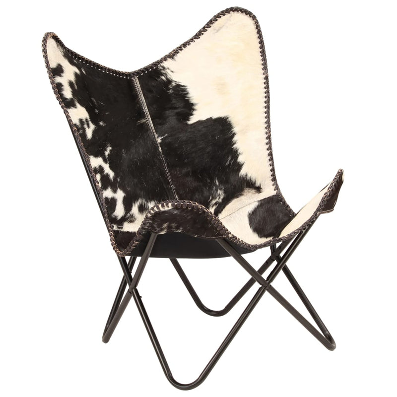 Butterfly_Chair_Black_and_White_Genuine_Goat_Leather_IMAGE_9